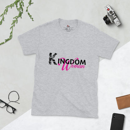 Kingdom Woman Short-Sleeve Black Logo