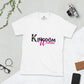 Kingdom Woman Short-Sleeve Black Logo